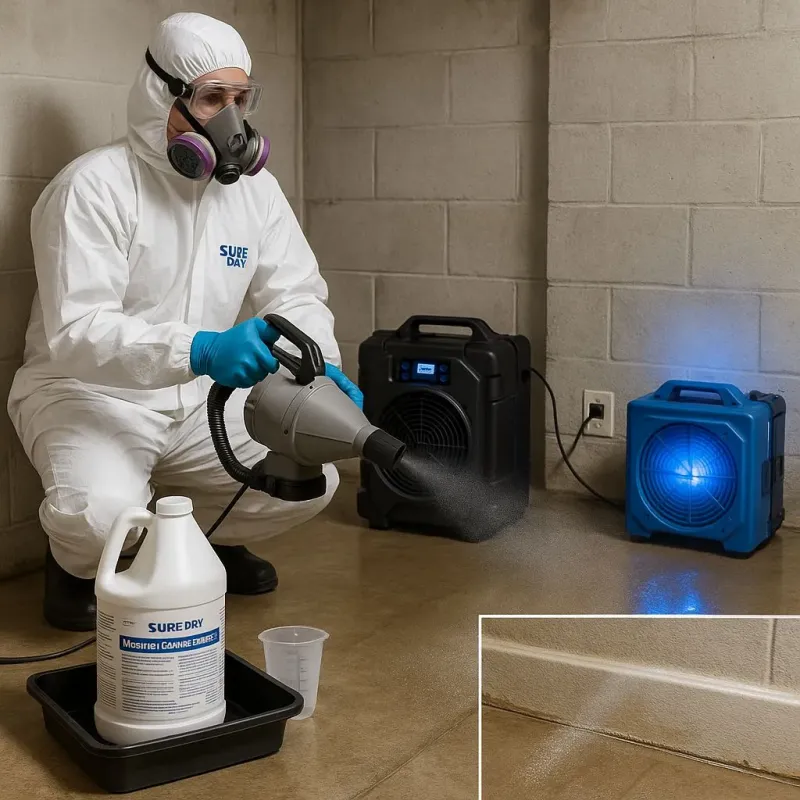 Sanitization and Odor Removal process in Sussex County, DE