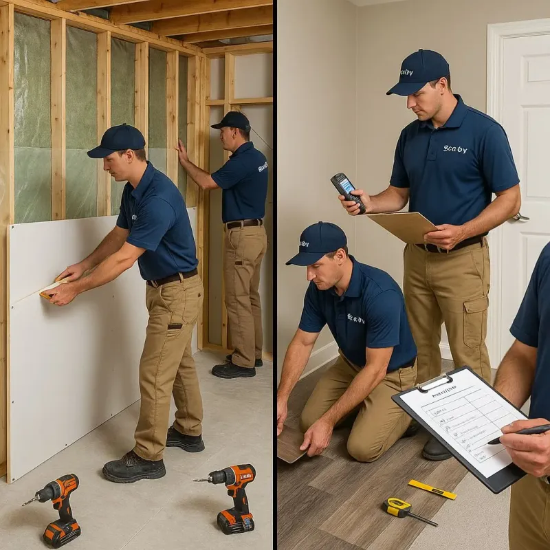 Repairs and Reconstruction process in Sussex County, DE